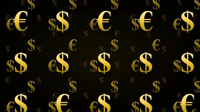 Gold finance matrix reversed money data network tech
