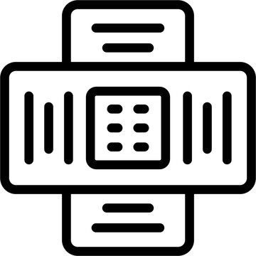 new line icon design