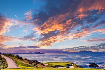 Pebble Beach golf course, Monterey, California, USA © photogolfer