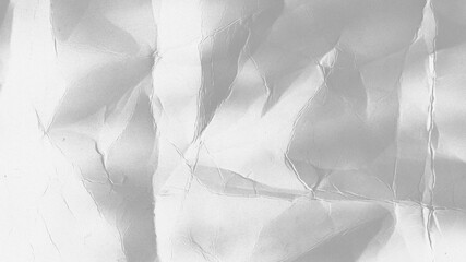 Naklejka premium Crumpled paper texture overlay transparent png