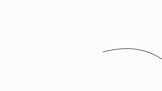 Medical cross continuous line 4K animation video for minimalist healthcare branding