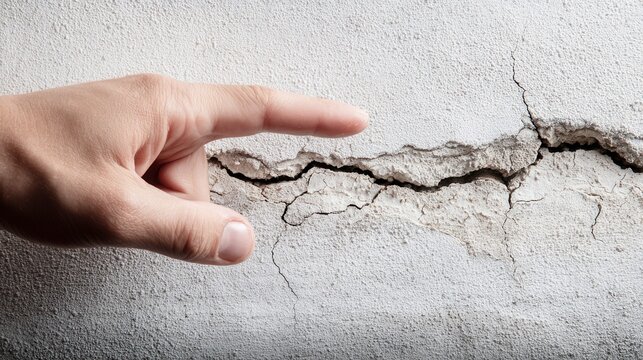 Damage inspection reveals cracks and potential issues