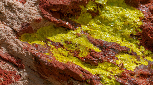 Carnotite Uranium Ore in Sandstone - Uranium Series 