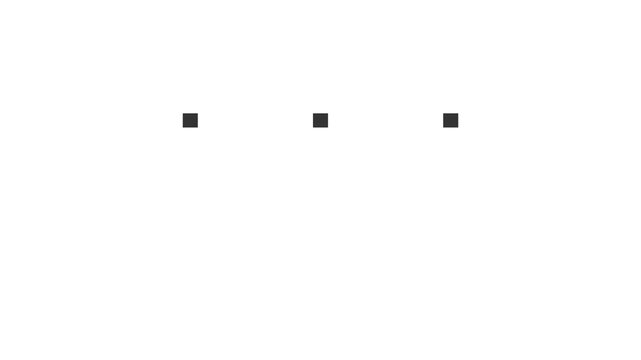 Minimalist black and white abstract face graphic design.