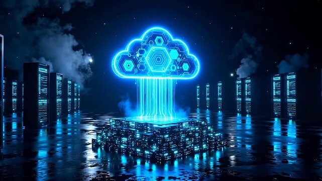 Cloud computing server room