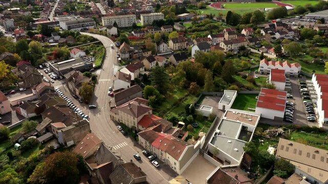 Ville aux alentours de Nancy