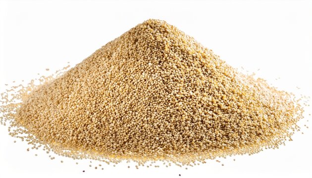 Pile Of Quinoa An Edible Seeds Of Chenopodium Quinoa Isolated Png