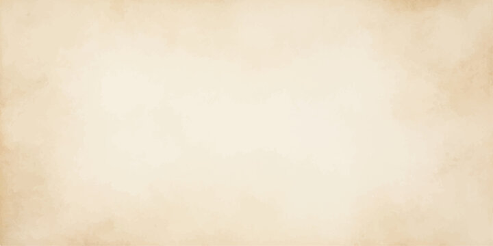 Vintage Aged Paper Texture : Antique Beige Background with Weathered Parchment Effect