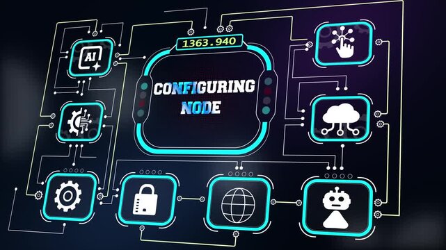 Configuring mode HUD interface for software setup wizards, server administration videos, computing hardware installations and network troubleshooting