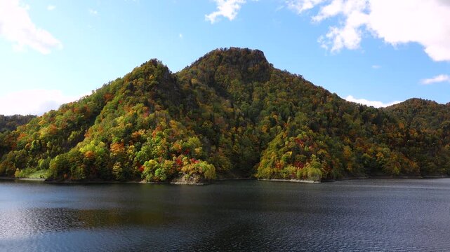 さっぽろ湖の紅葉