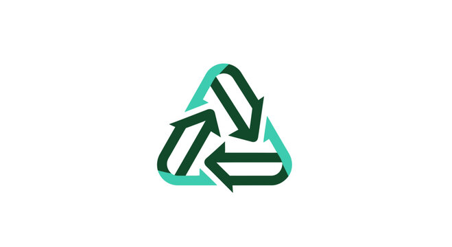 Recycling Symbol Shows Eco-Friendliness, Promoting Sustainable Practices and Environmental Awareness