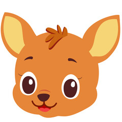 Cute Kangaroo Face Illustration © Jazilandini 