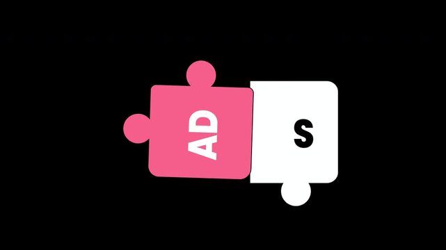 Advertising strategy puzzle pieces coming together