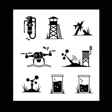 Oil and Gas Extraction Icons