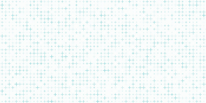 Medical healthcare seamless background. Green blue cross pattern. Repeating plus symbol wallpaper. Vector hospital pattern. Tech backdrop for presentation, banner, booklet, brochure, leaflet, poster