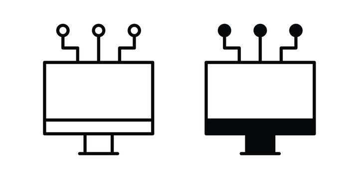 Ddos icon for graphic design projects and web designs