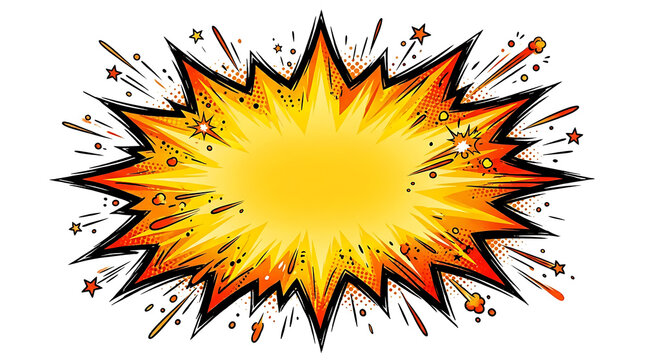 Vibrant explosion of colorful energy bursts outward in dynamic motion smoothly.