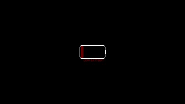 red power button