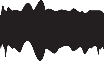 Fototapeta premium Illustration d'une coulure noire