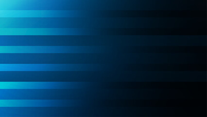 Obraz premium Modern Blue Digital Business Background with Geometric Horizontal Stripes
