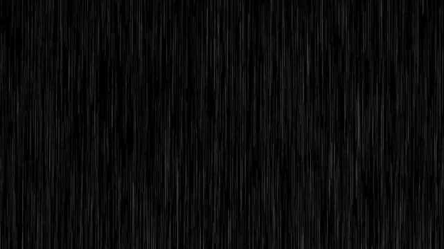 heavy rain looping over black background.Rainy Weather.Heavy rain and weather storm in raining season.Abstract vector background.seamlessly looped rain animation.