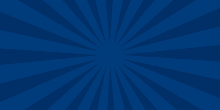 Dark blue comic-style background with radial burst lines and halftone patterns. Bold and energetic design ideal for superhero themes, gaming visuals, and action-packed content.