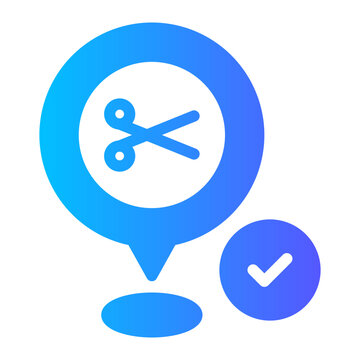 location gradient icon