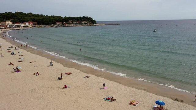 DRONE - Plage de Seyne sur Mer