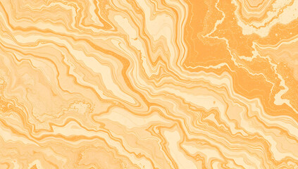 Fototapeta premium Orange Amber Marble Swirl Texture Warm Vibrant Luxury Stone Seamless Background