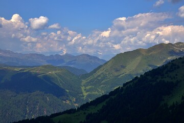 Fototapeta premium Idyllic mountain scenery