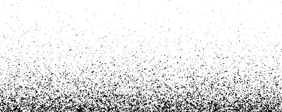 Noise grain background, pointillism dots gradient or dotwork pattern, vector stipple effect. Grain noise halftone or grainy texture or dotwork grain noise