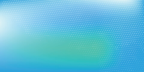 Amazing Blue Green Blur Gradient With Grainy Noise Texture. Abstract Turquoise Mesh and Dynamic Flow Background © Buhari