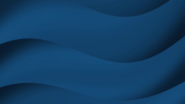 Minimal deep blue abstract motion background with soft gradients and subtle depth. Premium animated backdrop ideal for technology, presentations, business, and digital content