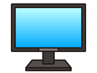 Fototapeta premium テレビのイラスト素材2