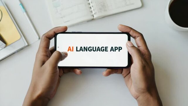 AI language app.