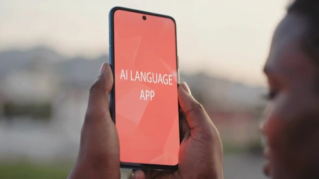 AI language app.