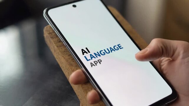 AI language app.