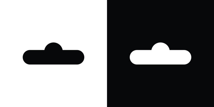 Euro hook icon. Flat filled symbols bundle