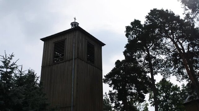 Wooden church St. Anne in Lyse, Poland