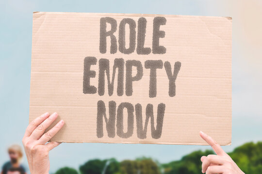 "Role empty now" Traditional male functions are gone. EMPTY. OBSOLETE. TRADITIONAL. UNFILLED. LOSS.