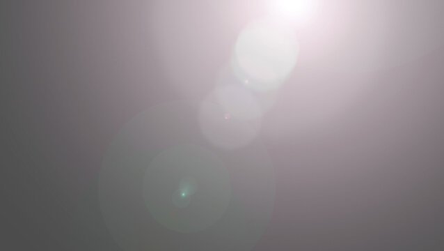 overlay effect. lens flare on transparent background
