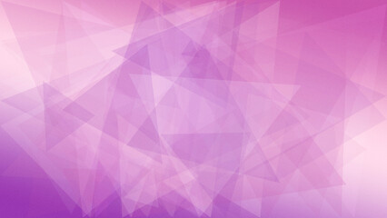 Obraz premium Vibrant abstract purple polygon geometry fills the frame, softened by a dreamy light glow, creating a modern, calming backdrop for design, branding, or presentations.