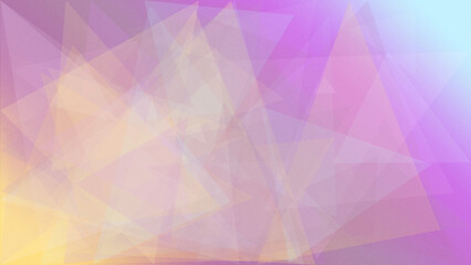 Obraz premium A vibrant abstract backdrop of purple and pink geometric facets with a gentle glow, creating a calm, modern mood for branding, banners, and website designs.