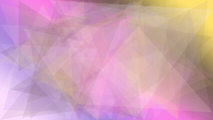 Fototapeta premium A serene low-poly abstract background with flowing facets in pastel pink and lavender, ideal for modern branding, app UI backdrops, and calming promotional designs.
