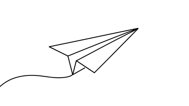 Minimalist line art geometric abstract shape isolated.
