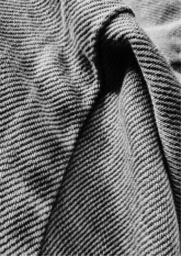 Large vector halftone fabric texture with a transparent background