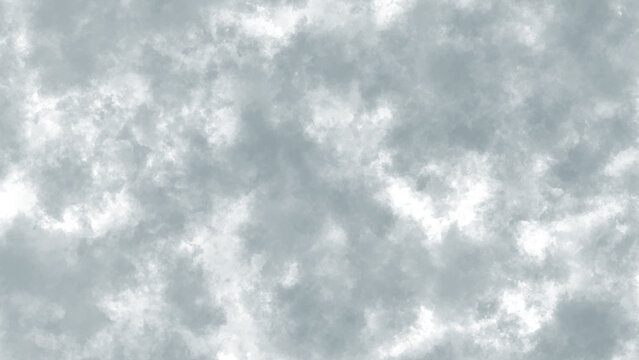 Artistic ash grey abstract canvas with delicate watercolor wash effect. Textured minimal silver grey paint splash backdrop.