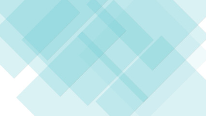 Fototapeta premium Plain light blue background template with faint rectangle box contours. Square geometry presentation background for tech business.