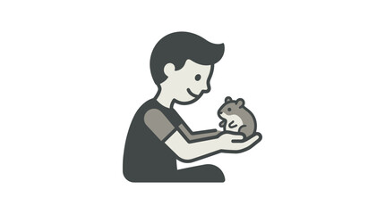 Man holding a piggy bank. © Sudar