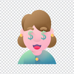 Greed Money Wealth Desire Excess Finance Icon Design © Creativa Graphics 